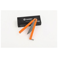 Нож-бабочка Ganzo оранжевый G766-OR