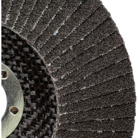 Круг лепестковый торцевой по алюминию 125x22.23 мм, зерно P60 PROMAT 4000840066