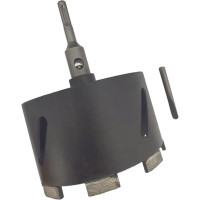 Сверло алмазное сегментное бетон+переходник CACC 125х10 мм SKYWER SK-САСС125