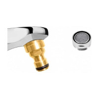 Аэратор соединитель SM-BF9110 для шланга и излива смесителя (M22-М24; 16 мм) SanTrade 4175