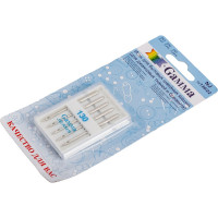 Иглы для бытовых швейных машин для джинсы NJ №130/22 5 шт. Gamma 217462