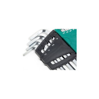 Шестигранники SATA 12 предметов, сферические концы, пластиковый блистер S2 09102