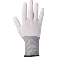 Полиамидные перчатки TDM ELECTRIC Контакт-Сенс, полиуретановое покрытие, 1 пара SQ1016-0312