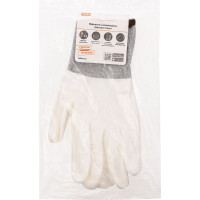 Полиамидные перчатки TDM ELECTRIC Контакт-Сенс, полиуретановое покрытие, 1 пара SQ1016-0312