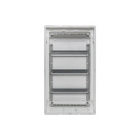 Основание силового щита EKF "Nova" (с DIN-рейками) 36 модулей IP40 PROxima nv-pbase-36