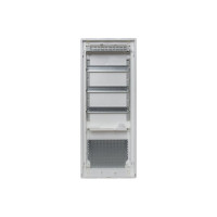 Основание комбинир. щита EKF "Nova" (3 DIN-рейки + 1 монт. плата) 5 габарит IP41 nv-cbase-3+1
