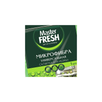 Универсальная салфетка MASTER FRESH 30x30 см, микрофибра 218343