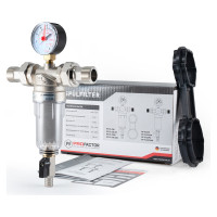 Фильтр промывной с манометром для холодной воды PROFACTOR 3/4" PF FS 238.20G