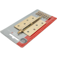 Дверная петля Palladium N 610-S-4" PB левая 00011394