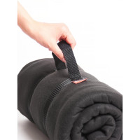 Плед Tplus 1500x2000 мм, флис, черный T013982