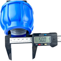 Муфта ПНД соединительная 50 мм - ВР 1 1/2" Boutte 1649250