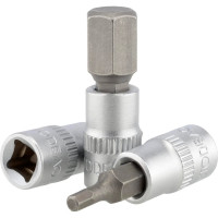 Головка со вставкой шестигранник 10 мм, 1/4"DR, 38 мм АвтоDело 39623 15562