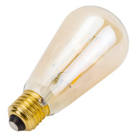 Светодиодная филаментная лампа ЮПИТЕР E27 ST64 6 Вт 3000К JP6006-01