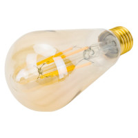 Светодиодная филаментная лампа ЮПИТЕР E27 ST64 6 Вт 3000К JP6006-01