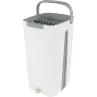 Швабра с отжимом и двухкамерным ведром LAIMA Pro Clean 11 л/9 л 607979