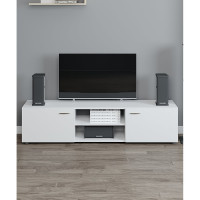 Тумба ТВ ФЕЛИКС МАРКЕТПЛЕЙС МКП-ТМТВ158x35-В1-1068 белый шагрень ПК-МКП-ТМТВ158Х35-В1-1068