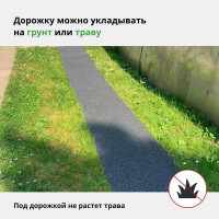 Тротуарная противоскользящая дорожка Alegria outdoor 2500x600x5 мм 25.6.5AO.Bc