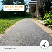 Тротуарная противоскользящая дорожка Alegria outdoor 2500x600x5 мм 25.6.5AO.Bc