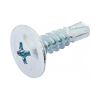 Саморез МЕТАЛЛСЕРВИС ПШ 4.2x16 мм, сверло, цинк, 200 шт. 1238376