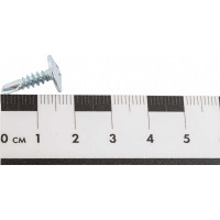 Саморез МЕТАЛЛСЕРВИС ПШ 4.2x16 мм, сверло, цинк, 200 шт. 1238376