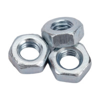 Гайка МЕТАЛЛСЕРВИС M4, DIN 934, цинк, 100 шт. 1238962