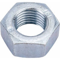 Гайка МЕТАЛЛСЕРВИС М27, DIN 934, цинк, 4 шт. 1239335