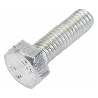 Болт МЕТАЛЛСЕРВИС M6x20, DIN 933, с полной резьбой, цинк, 50 шт. 1238963