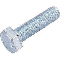 Болт МЕТАЛЛСЕРВИС М12x45, DIN 933, с полной резьбой, цинк, 10 шт. 1239328