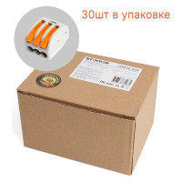 Строительно-монтажная 3-проводная клемма STEKKER LD222-613 39867