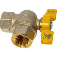 Шаровой угловой кран Giacomini с внутренней резьбой 1/2" R783GBX003