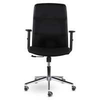 Кресло UTFC М-903 Софт хром Ср S-0401 черное ИКЯСофт43