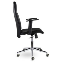 Кресло UTFC М-903 Софт хром Ср S-0401 черное ИКЯСофт43