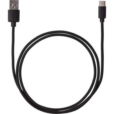 Дата-кабель TDM ELECTRIC ДК 2, USB - USB Type-C, 1 м, черный SQ1810-0302