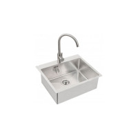 Мойка ALVEUS QUARTO 10 BRS-90 550x480 в комплекте с сифоном 1124382