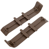 Соединитель для плинтуса DECONIKA (70 мм, 301 Венге 2 шт.)  Д-П70-С-Ф2 301 ВНГ