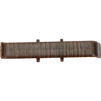 Соединитель для плинтуса DECONIKA (85 мм; 301 Венге; 2 шт.) Д-П85-С-Ф2 301 ВНГ