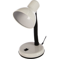 Настольный светильник, белый, 230V, 60W Ultraflash UF-301P С01 12367