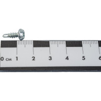 Саморез Качественный крепеж 3,8х11 полуцилиндр, оцинкованный сверло 750 шт 0300073 КЧ