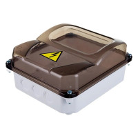 Щит учета TDM ELECTRIC ЩУ-1Н-1ф пластиковый IP55 SQ0906-0501