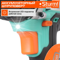 Аккумуляторная дрель-шуруповерт Sturm CD3224L