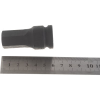 Ударная цельная головка-бита 6 гранная, 1/2", 19 мм FORCE 24406019