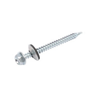 Кровельный саморез Качественный КРЕПЕЖ цинк, 4.8х60 мм, 85 шт 0500175 КЧ