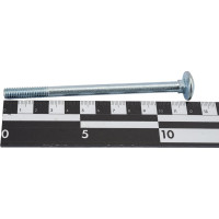 Мебельный болт Метизный двор 8x120 с квадратным подголовком DIN 603, 50 шт. 4607159066442