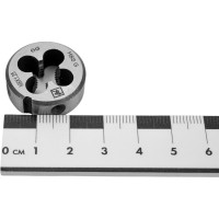 Круглая ручная плашка М8х1.25, HSS, Ф25х9 мм Thorvik D-COMBO MD8125 52834