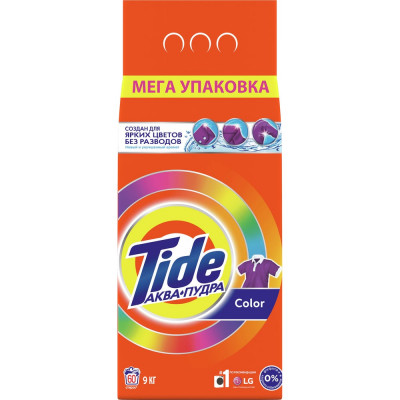 Стиральный порошок-автомат Tide Color 9 кг 706738 0001230252