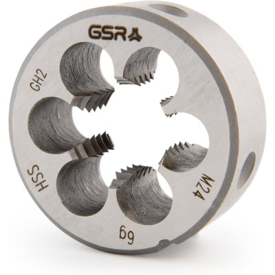 Плашка круглая GSR M24 DIN EN 22568 B HSS M24 B00402310