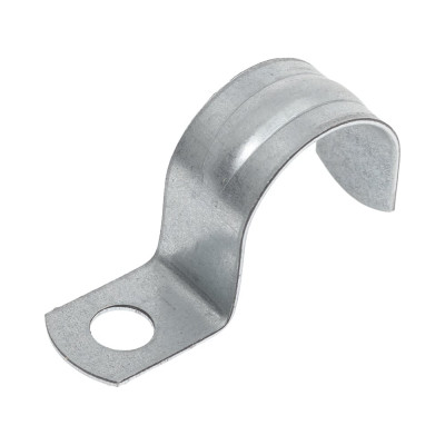 Металлическая однолапковая скоба ТРИЗАМ 19-20 мм, 25 шт. TRZ0325