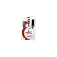 Конвертер Cablexpert HDMI-DisplayPort HD19M+USBxHD20F черный DSC-HDMI-DP