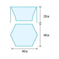 Палатка Tramp Lite Tent green зеленый TLT-034