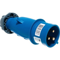 Переносная вилка IEK ССИ-023 32А-6ч/200-250В 2Р+РЕ IP44 MAGNUM PSN01-032-3